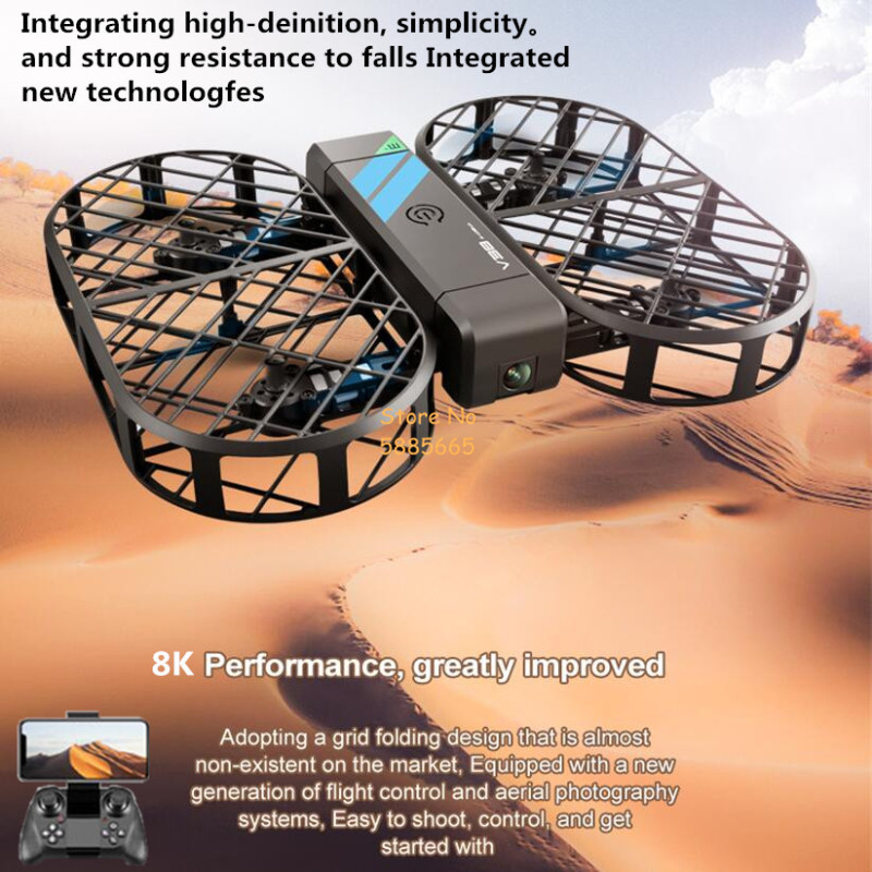 Drone Camera 4K - Камера 8K HD 360° ° Защита