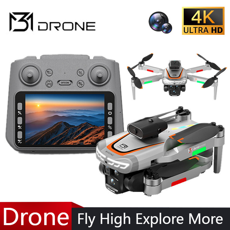 Drone Camera With Gimbal - Профессиональный дрон M3, 4K HD, аэрофотосъемка,