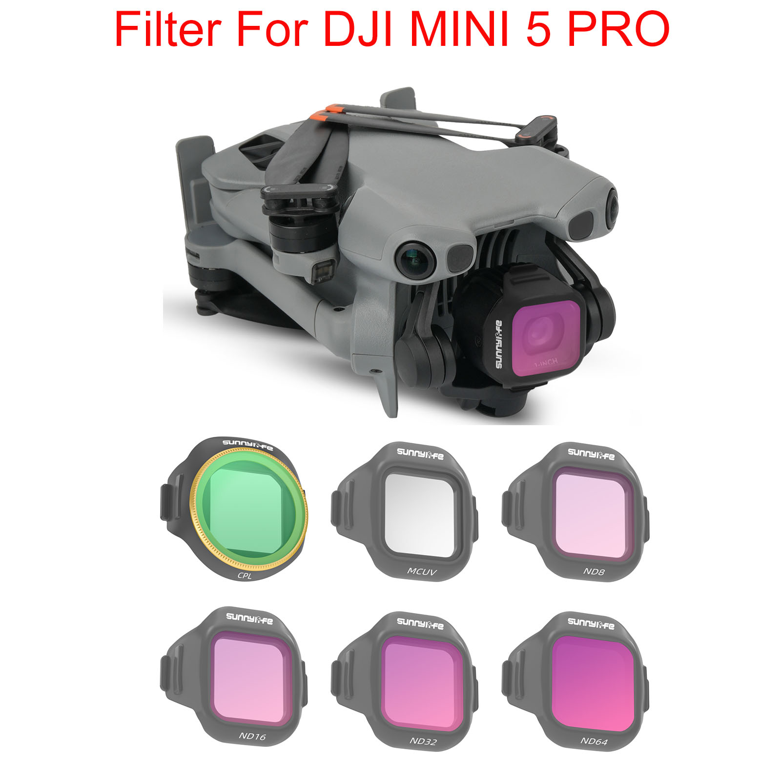 Drone Camera Filter - Фильтр для дронов для DJI Mini