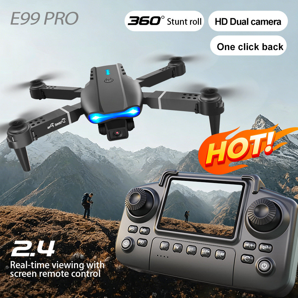 Drone Camera Lens - Аэрофотокамера с двумя объективами, переключением линз,
