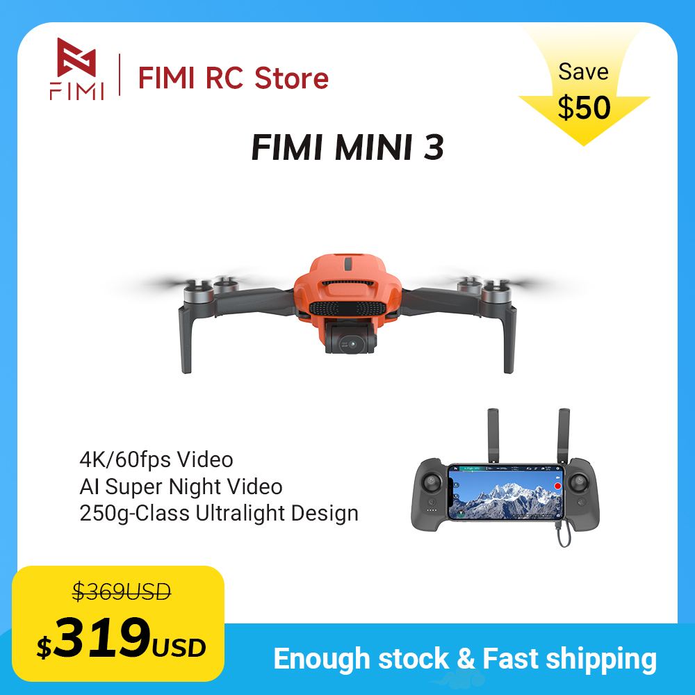 Drone Camera With Gimbal - Дрон FIMI MINI 3 с камерой