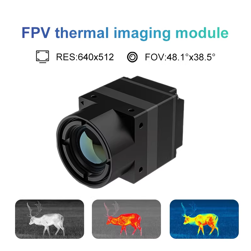 Drone Camera Thermal - Тепловизионная камера FPV с интерфейсом CVBS,