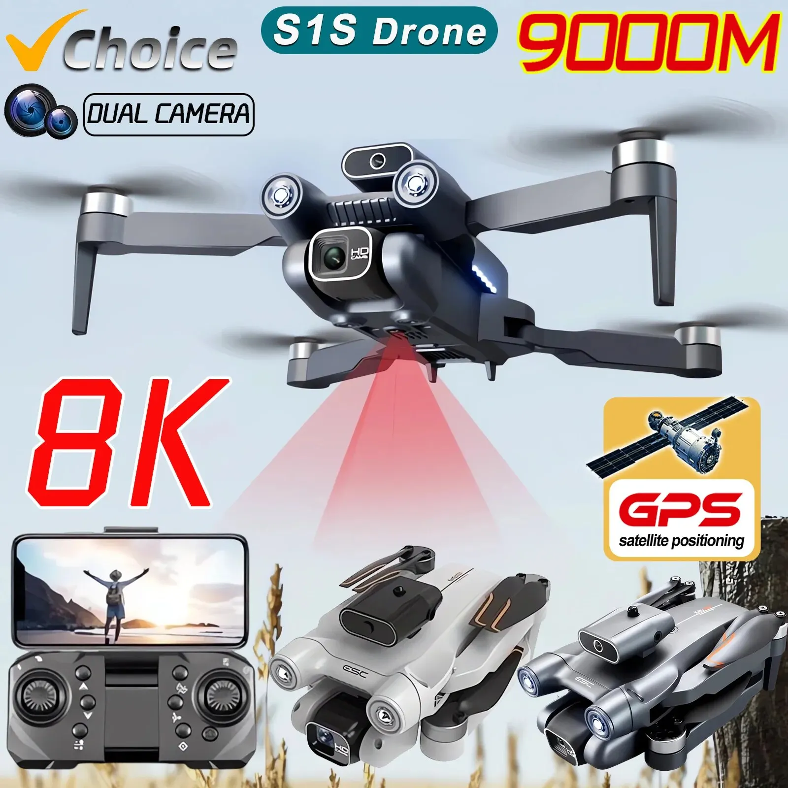 Новинка, камера для дрона S1S, – обзор и цена Drone Camera Hd