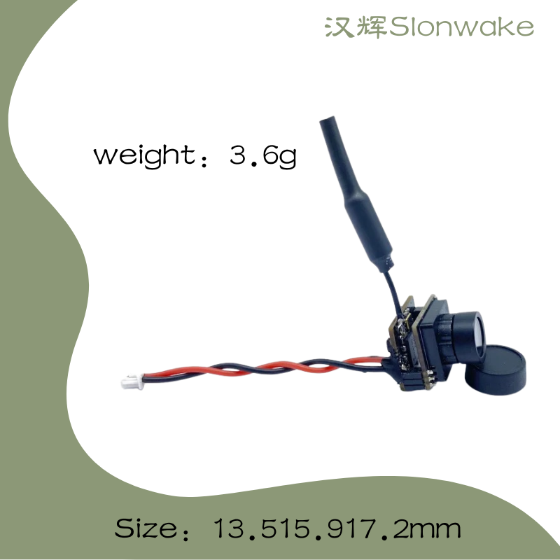 Slonwake 5.8G 48CH 25mW FPV VT – обзор и цена Drone Camera Wide Angle