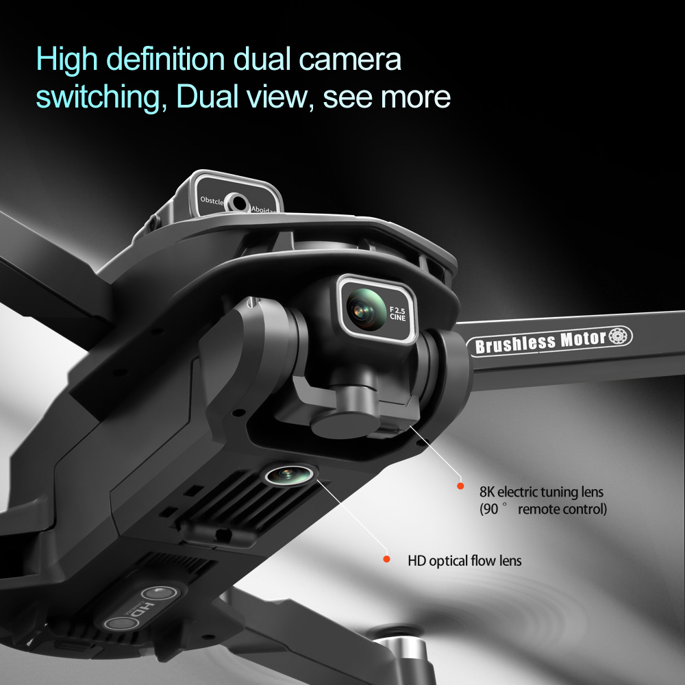 V168 PRO Max GPS Дрон 8K Профе – обзор и цена Drone Camera Lens