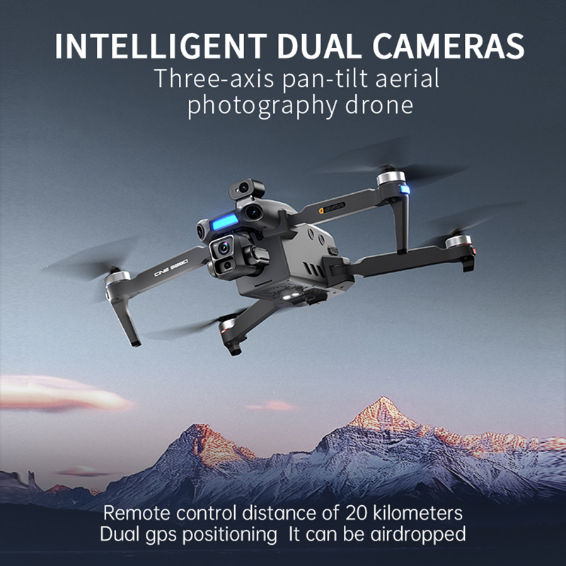 Новый дрон 2026 года с двумя 8 – обзор и цена Drone Camera With Gimbal