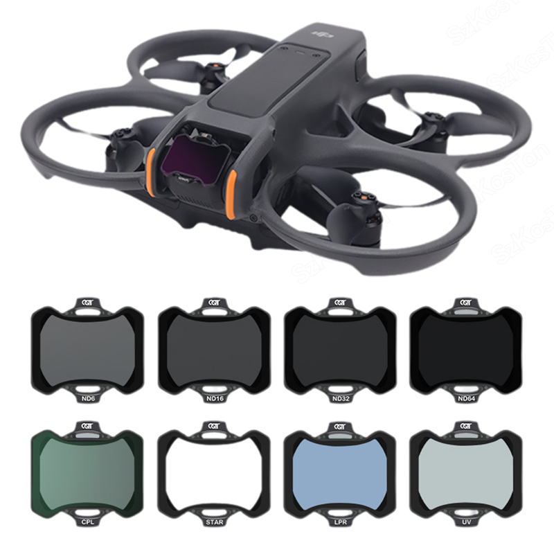 Набор фильтров ND NDPL для DJI – обзор и цена Drone Camera Filter