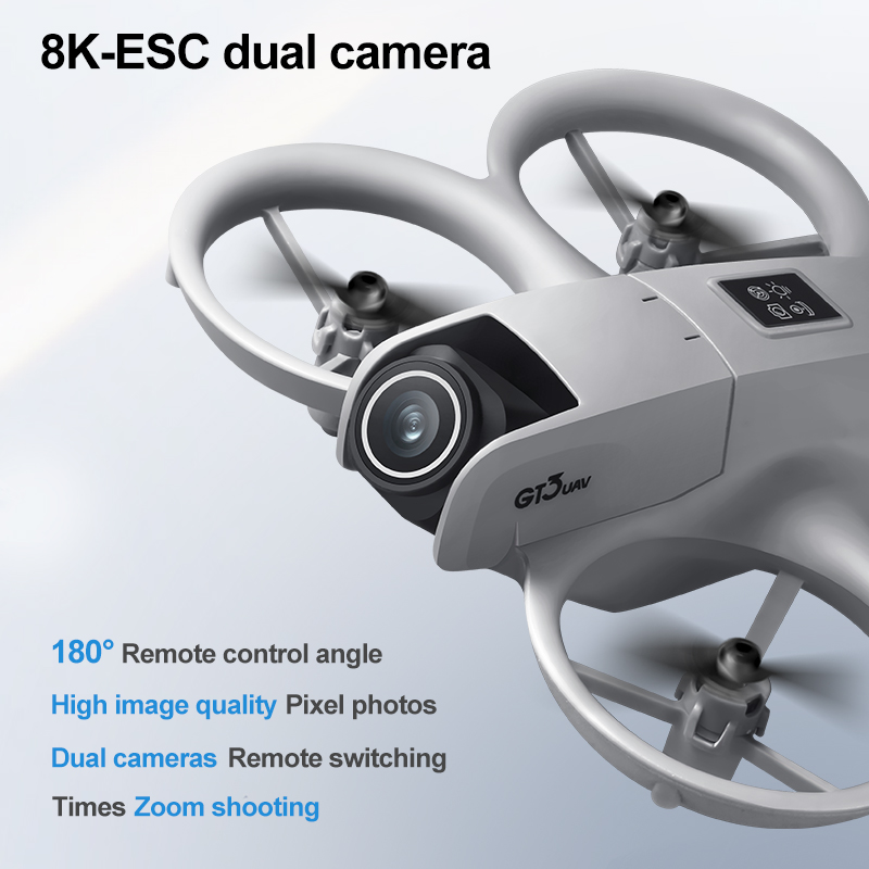 Новый мини-дрон GT3 с экраном  – обзор и цена Drone Camera Hd