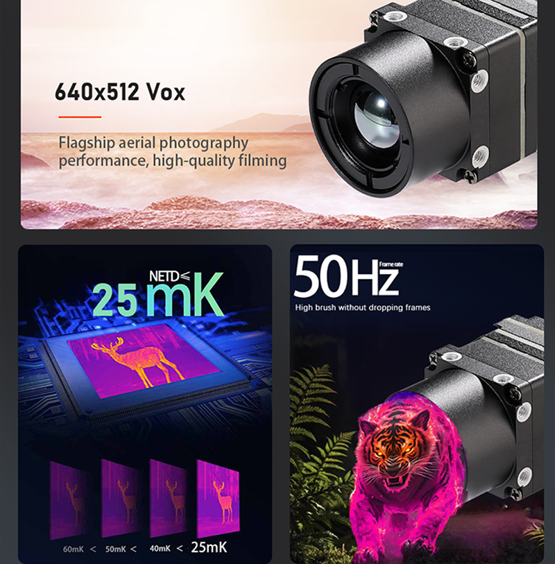 Новинка: Тепловизионный модуль – обзор и цена Drone Camera Thermal